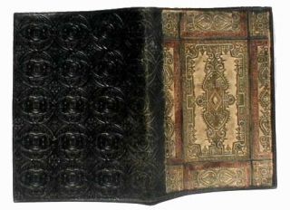 Antique Leather Bookcover,  Made In Italy