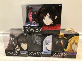 Rwby Series 1 Mcfarlane Toys Ruby,  Weiss,  Blake,  Yang