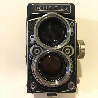 Rolleiflex 2.  8c Tlr Camera 80mm F/2.  8 Schneider Kreuznach Xenotar Rare