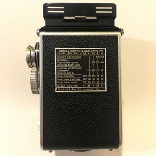 Rolleiflex 2.  8C TLR Camera 80mm f/2.  8 Schneider Kreuznach Xenotar RARE 2