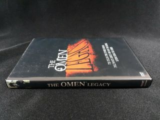 THE OMEN LEGACY (2001) DVD Jack Palance HORROR Documentary DAMIEN RARE Image 3