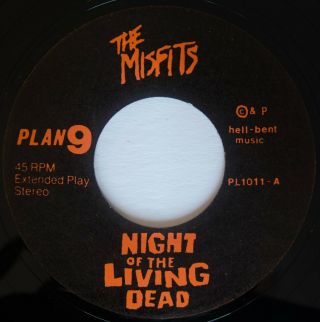 Punk THE MISFITS Night of the Living Dead 7 