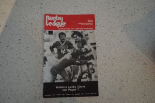 Rugby League News Rare 1980 Brl Programme Brothers Valleys Diehards