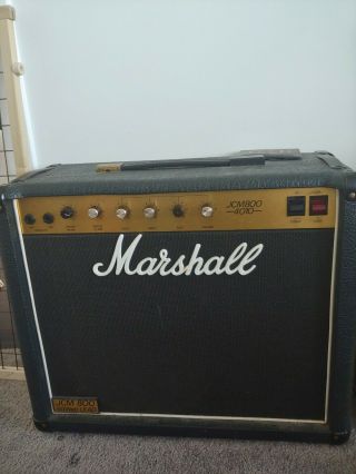 Marshall Jcm 800 50 Watt Combo,  Model 4010,  Rare,  Collectors Item Sounds Great