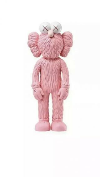(confirmed) 100 Authentic Kaws Pink Bff Pink Edition Vinyl Figure Open Edition