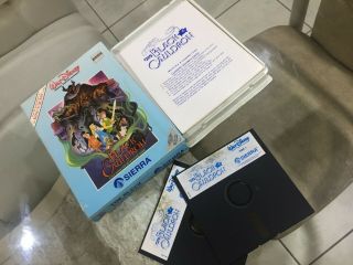 Disney Black Cauldron Pc Game By Sierra Rare 1985 - Vintage