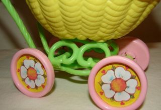 Vintage Strawberry Shortcake Blueberry Berry Baby Complete,  Stroller 2
