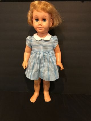 Vintage Chatty Cathy Doll By Mattel,  1960’s Blonde