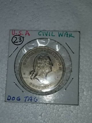 Rare George Washington Civil War Coin