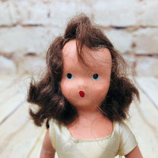 Vintage Composite Doll Girl Creepy Chippy Body 7 "