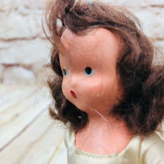 vintage composite doll girl creepy chippy body 7 