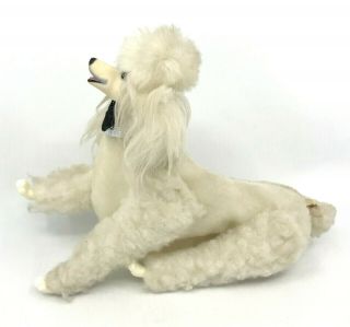 Mattel Barbie ' s Pet Plush White Poodle Prince 1984 Jointed 6.  75in Vintage 3