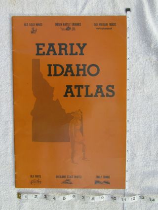 Early Idaho Atlas Ralph N.  Preston Binford & Mort Publishers 1978 Antique Maps