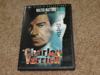Charley Varrick (1973) Rare Oop Dvd Walter Matthau/joe Don Baker Region 1