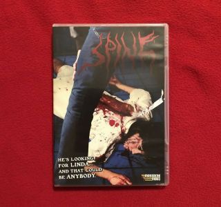 Spine (dvd 2015) Massacre Video Sov Horror Slasher Rare Cult Film