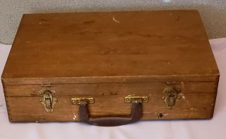 Antique Grumbacher? Art Porchade Oil Painters Box Case