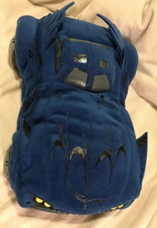 Rare Batman Blue Car Pillow Throw Pillow Decorative 15” Heroes
