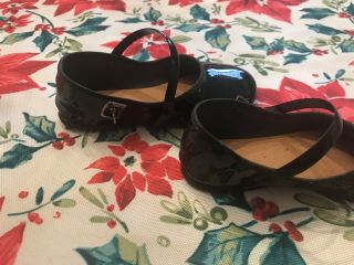 VINTAGE PATTI PLAYPAL BY IDEAL DOLL SHOES BLACK 3