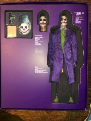 Hot Toys The Joker 2.  0 Dx11 Sideshow Exclusive Figure Hot Toys
