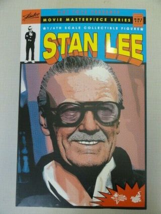 Rare Hot Toys - Mms327 - Stan Lee - 1/6 Scale - Hard To Find