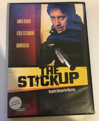 The Stickup (dvd,  2003) James Spader David Keith Vg Rare Region 1