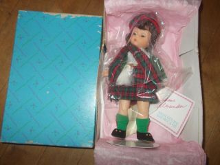Madame Alexander Scotland 596 Collectable Doll 8 "