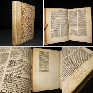 1502 Post Incunable Vita Patrum Jerome Old Fathers Monks Oriental Deserts Rare