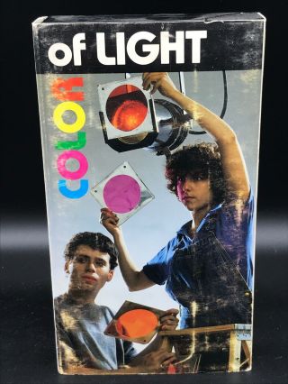 Rare Rosco Vhs Color Of Light Leko,  Stage,  Studio,  Theater Lighting 1985