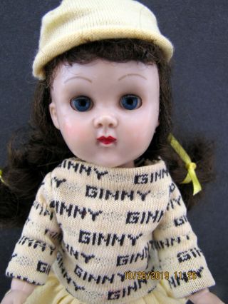 Vintage Brunette Vogue Ginny Walker Doll in Tagged Signature Outfit 3