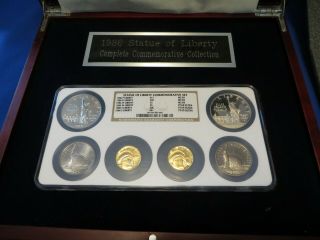 1986 U.  S.  Liberty Gold 6 Coin Set All 6 Coins Ngc Graded Pr 69 & Ms 69 Rare