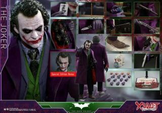 Hot Toys Qs 010 1/4 Batman The Dark Knight Rises Joker Heath Ledger Special Ver