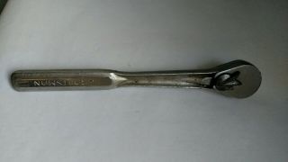 Vintage Rare Craftsman 1/2 " Drive V Ratchet Socket Wrench Usa 10 Inch