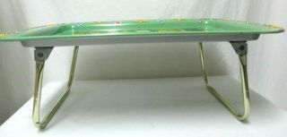 Cabbage Patch Kids 1983 Vintage Metal Lap TV Tray with Folding Legs 17 x 12.  5 2
