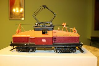 O Scale 2 - Rail Brass Overland Models Milwaukee Road Es - 2 Electric Switcher Rare