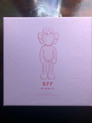 Kaws Bff Pink Plush 2019 0039/3000 Ap039 100 Authentic Artist Proof Toy Tokyo