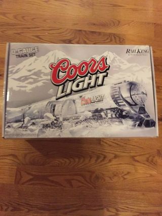 Rare Mth O Scale Coors Light Beer Silver Bullet Train Set Ps2.  0 Sounds 30 - 1433 - 1