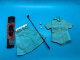 1964 Ideal Tammy Doll Tee Time Outfit Accessories Vintage