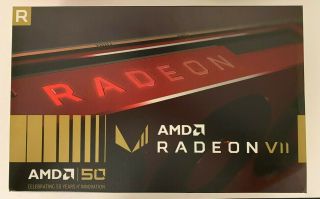 Amd Radeon Vii 16gb 50th Anniversary - - Red Limited Edition Rare