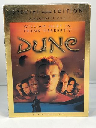Dune Special Edition (oop Rare 2002 Dvd,  3 - Disc Set) Director 