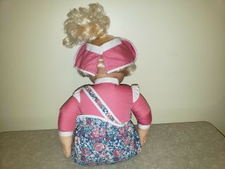 vintage Kid Sister doll Hasbro Playskool My Buddy 1993 pink w/floral 3
