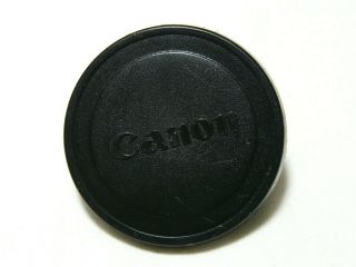 Canon Front Lens Cap For Demi Push - On Japan Rare Octc001