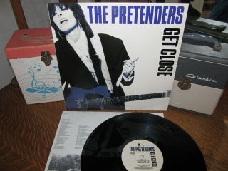 Pretenders Rare Vinyl Lp Get Close W/inner 1986 Sire Stunning