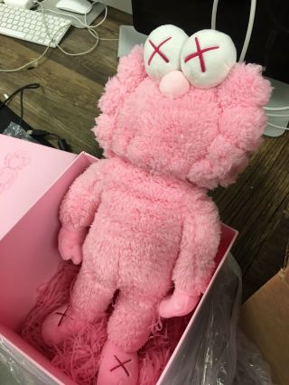 Kaws Bff Pink Plush Limited Edition 2019 100 Authentic In Hand
