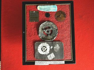 Rare Artifacts From The Crash Of Cadet Petersen In P - 51d 44 - 74464 On 7 - 28 - 49.