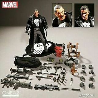 Mezco One:12 Collective PUNISHER FULLY LOADED DELUXE PX PREVIEWS EXCLUSIVE 1 2