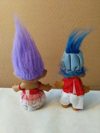 Set Of 13 Vintage Troll Dolls From 80s And 90s 3