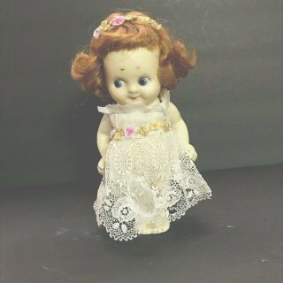 Rare - Hard To Find 8 " Baby Bun (c) Die Doll By J L Kallus With Label