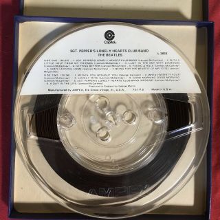 The Beatles - Sgt Peppers - 4 TRK 7 1/2 IPS Stereo - RARE ROCK REEL TO REEL 2
