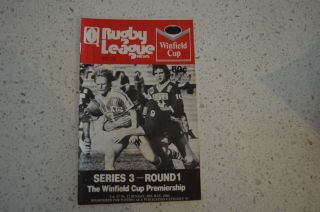 Rugby League News Rare 1982 Brl Programme Brothers Valleys Diehards