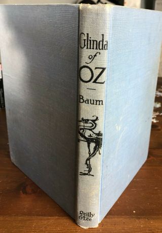 Glinda Of Oz Reilly & Lee Vintage Antique Book L Frank Baum